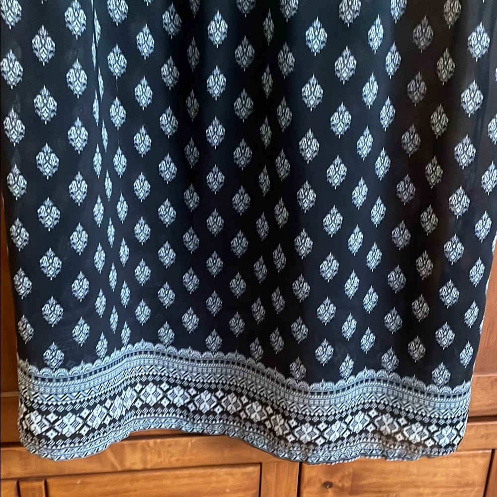 Apt. 9 Black and White Swim Coverup - Picture 4 of 6